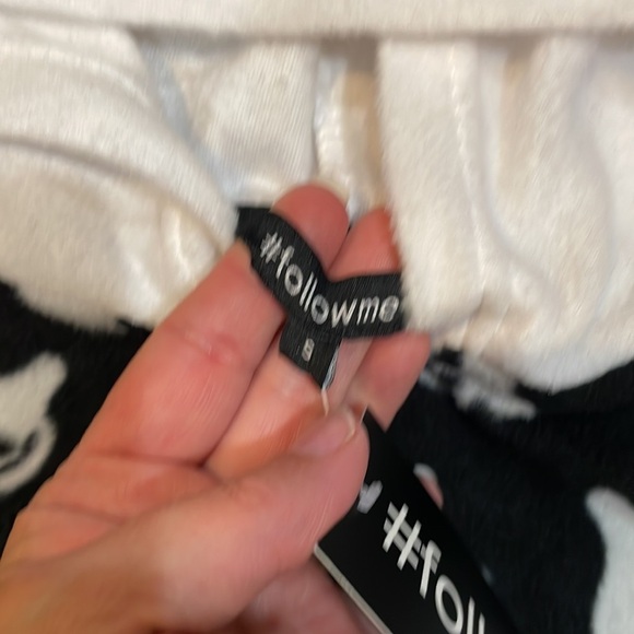 Nwt! Follow Me Halloween Ghost Fleece Onesie Costume Pajama S - Picture 4 of 7